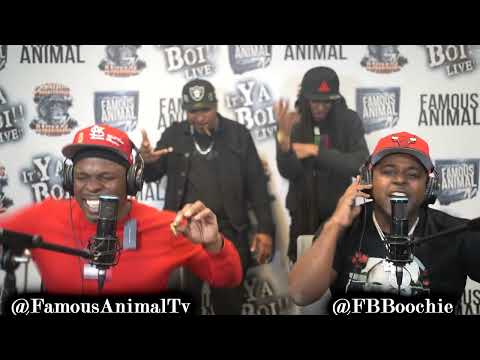 Birmingham Alabama Rapper FB Boochie Stops by Drops Hot Freestyle on Famous Animal Tv