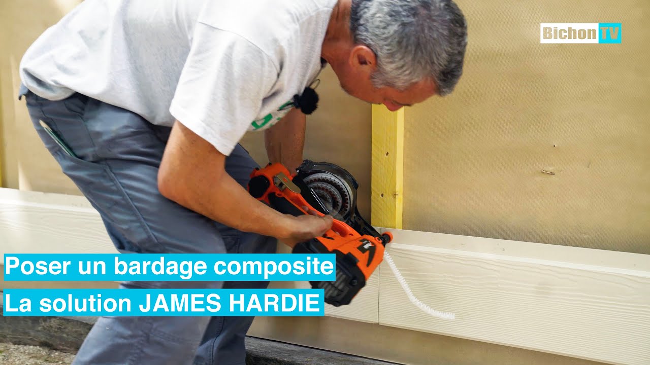 COMMENT POSER LE BARDAGE COMPOSITE Le choix technique de JAMES HARDIE — free download