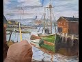 Rockport, 30,5x36 - OST#artedapintura#Impressionismo#pinturaemtela