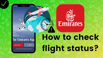 How to check flight status in Emirates?