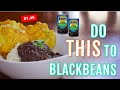 How to make canned black beans | EASY and flavorful black beans recipe