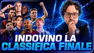 LA MIA CLASSIFICA SERIE A 2026/27: DOVE ARRIVA L’ATALANTA?