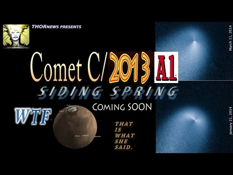 Comet C/2013 A1 SIDING SPRING & The Death of Mars