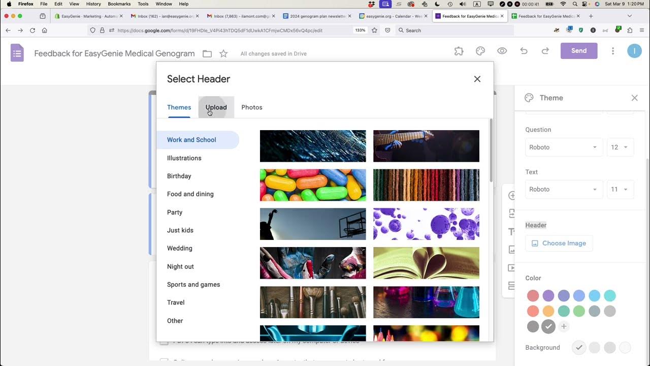 Google Forms 101 Change header image (quick tutorial) (2024) YouTube