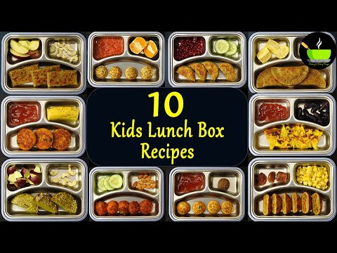 10 Lunch Box Recipes For Kids | Indian Lunch Box Recipes  | Easy And Quick Tiffin Ideas For Kids | She Cooks