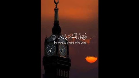 سوره الماعون | حالات واتس اب قرأنيه قصيره ♥️♥️