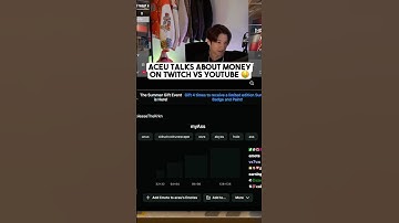 Aceu Talks Money On Twitch vs Youtube 💵 #aceu #apexlegends #clips