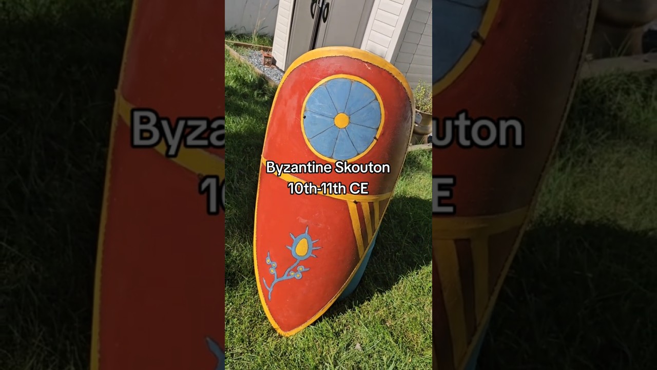 Byzantine shield! Audio by Taylor Ash Music #byzantine #shield #medieval #roman