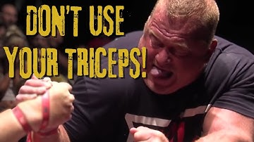 How to PRESS in armwrestling — It’s not how you think