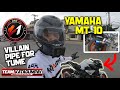 Installing PIPE for TUME Yamaha MT-10 I VILLAIN PIPE I UNANG UPGRADE SA BIGBIKE