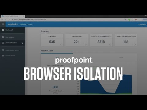 Proofpoint TAP Browser Isolation Product Demo