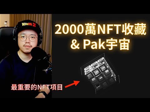 價值2000萬的NFT收藏 & Pak宇宙（如何選擇NFT投資項目？）