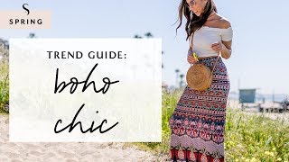 How to Dress Boho Chic for Spring 2019 I Sydne Summer