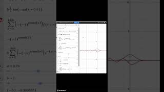 Some math I found out.  #desmos #graphs #maths