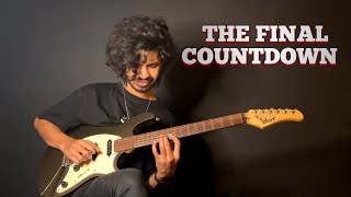 The Final Countdown - Europe -SHASHITHA [ Guitar Cover ]