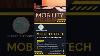 Mobility Tech Software Development Service #softwaredevelopment @digihelpitservicesllp  ​ screenshot 1