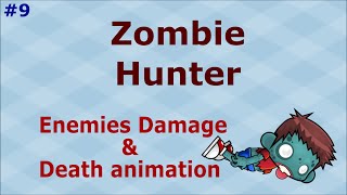 Godot 2D Platformer Game Tutorial - Part 9 - Enemies Damage & Death animation