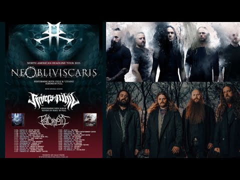 Ne Obliviscaris 2025 headlining tour w/ Rivers Of Nihiland Psycroptic dates revealed!