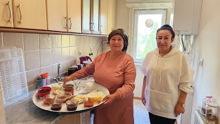 ELİF KIZIMIZLA  HASTENEDEN GELDİK ÖĞLE MENÜMÜZ