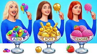 Download Lagu Bogaty kontra Spłukany kontra Mega Bogaty Żywność Wyzwanie | Smaczne Kuchenne Hacki TeenDO MP3 Download Lagu Bogaty kontra Spłukany kontra Mega Bogaty Żywność Wyzwanie | Smaczne Kuchenne Hacki TeenDO MP3