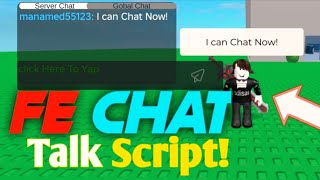 New Script FE Chat Talk EVEN NO Verification Script Arceus X/Fluxus/Delta X Roblox Android 2026