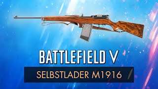 Battlefield 5: SELBSTLADER 1916 REVIEW ~ BF5 Weapon Guide (BFV)