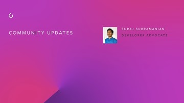 Community Updates by  Suraj Subramanian | PyTorch Ecosystem Day 2021