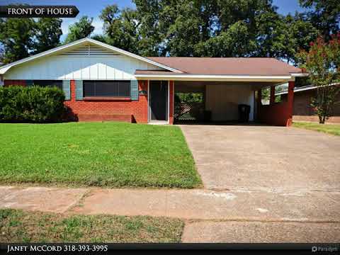 4014 Lark street, Bossier City, LA home video tour