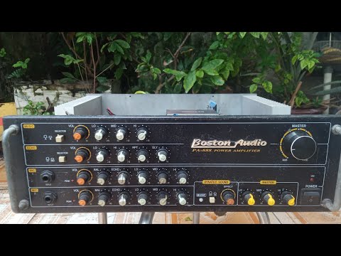Amply Boston Audio Pa 888 || Kênh âm thanh cũ