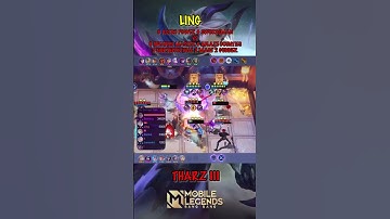 3 STAR LING ASTRO SUPER POWERFULL ULTI! COMANDER THARZ 3 ~ MAGIC CHESS MOBILE LEGENDS #ling