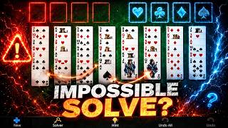 CAN YOU BEAT THIS SOLITAIRE CHALLENGE? 👑 Only 1% Can Win! screenshot 2