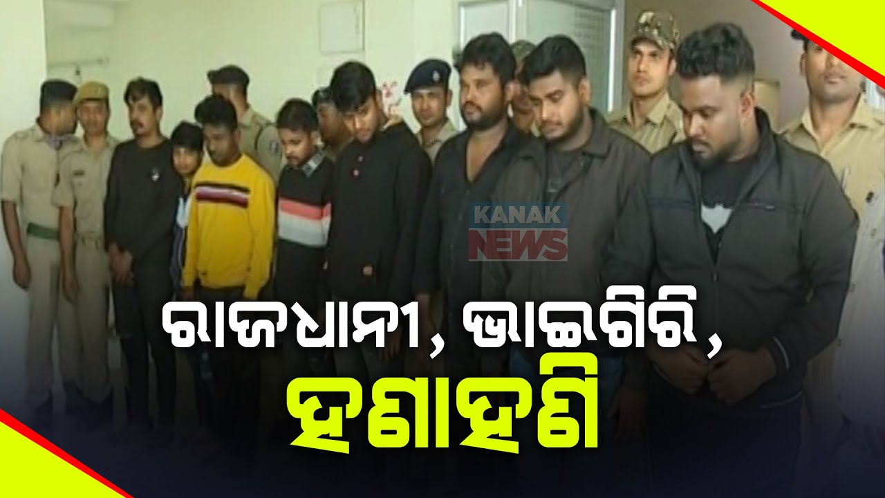 Gang War Unlike Ever Seen In Bhubaneswar, Eight Arrested