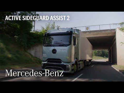 By your side: Active Sideguard Assist 2 | Mercedes-Benz Trucks