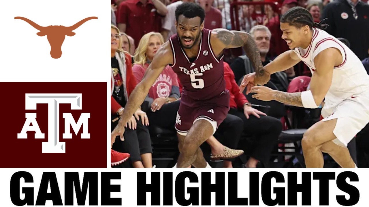 Texas vs Texas A&M Highlights | Men's Basketball | College Basketball 2026