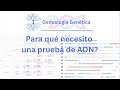 Para qu necesito una prueba de adn