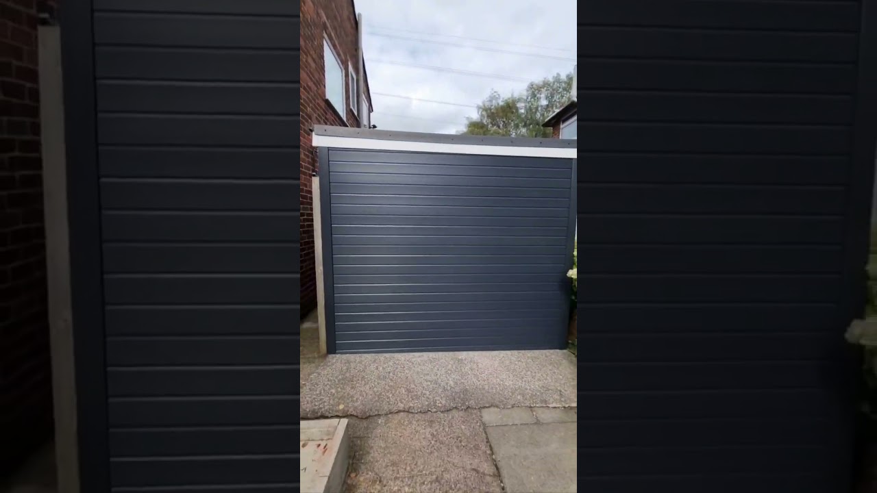 Covering Up A False Garage Door With Anthracite Cladding         🔨🪚 📐