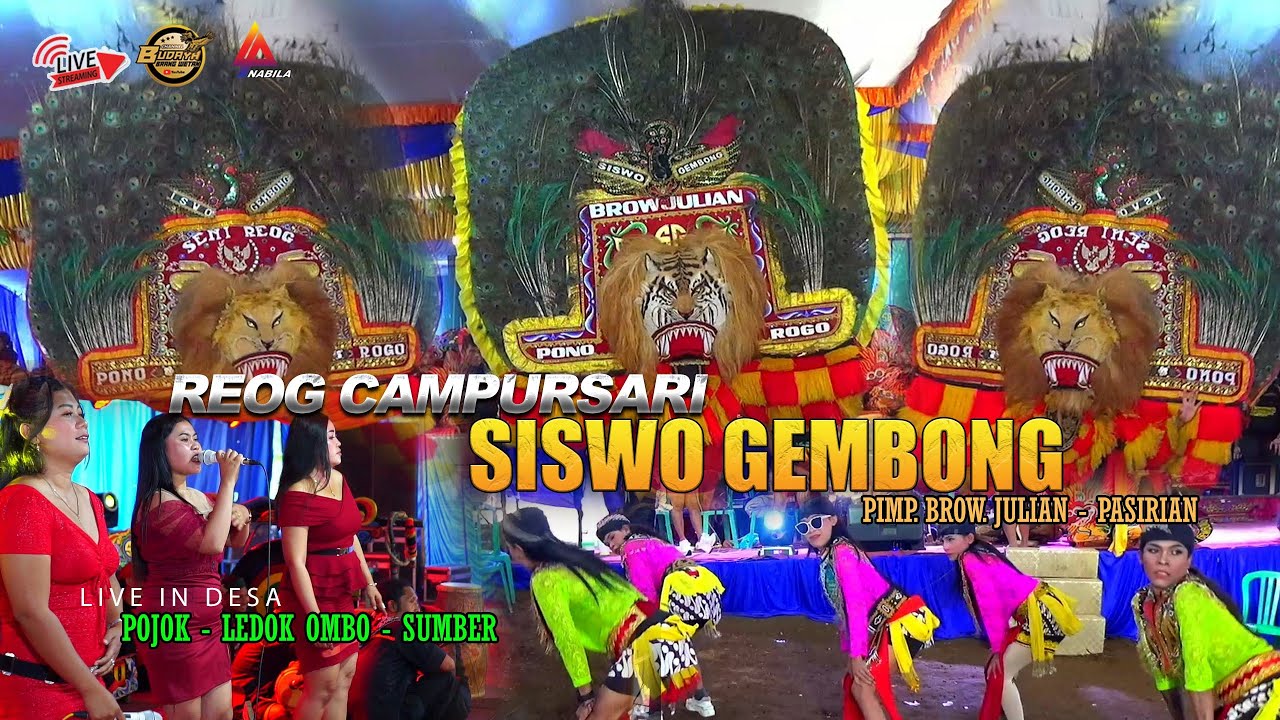 🛑 GEBYAR REOG SISWO GEMBONG || HAJATAN BPK RISKA RAMADANI || LIVE POJOK LEDOK OMBO PART 3