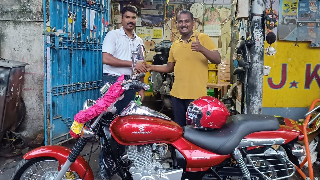 BAJAJ AVENGER 220CC | FULL PAINTING WORK... 🏍🔩🔧🥰