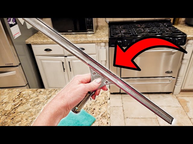 I Use This Window Squeegee to Clean My Kitchen Countertops