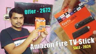 Amazon fire tv stick unboxing and setup | amazon fire tv stick in hindi |amazon fire tv stick 2024