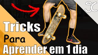 5 manobras mais fáceis de skate que qualquer um pode fazer* [SKATE PARA INICIANTES]