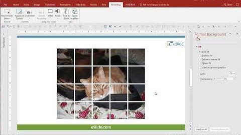PPT Design Tip | Apply a Gradient or Picture Across Multiple Objects