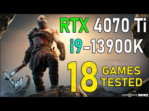 RTX 4070 Ti + i9-13900K | Test in 18 Games at 1440p | ULTRA Settings | Tech MK