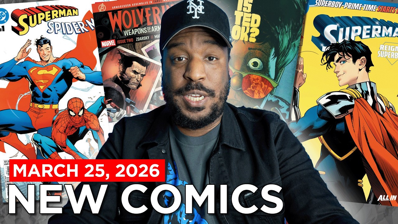 NEW COMIC BOOK DAY 3/25/26 | SUPERMAN/SPIDER-MAN #1, THE FLASH #31, ULTIMATE ENDGAME #3