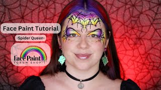 Face Painting Tutorial - Spider Queen