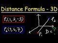 How To Find The Distance Between 2 Points In 3D Space