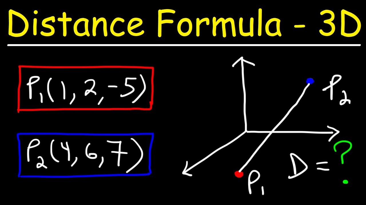 How To Find The Distance Between 12 Points In 12D Space