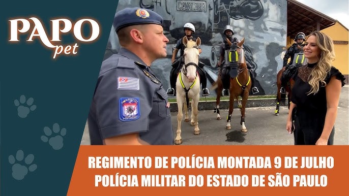 Conheça o Regimento 9 de Julho, responsável pelo policiamento montado em SP