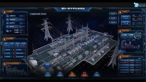 Electrial Substation Visualization & Management | 3D Model | 3D Animation | WebGL
