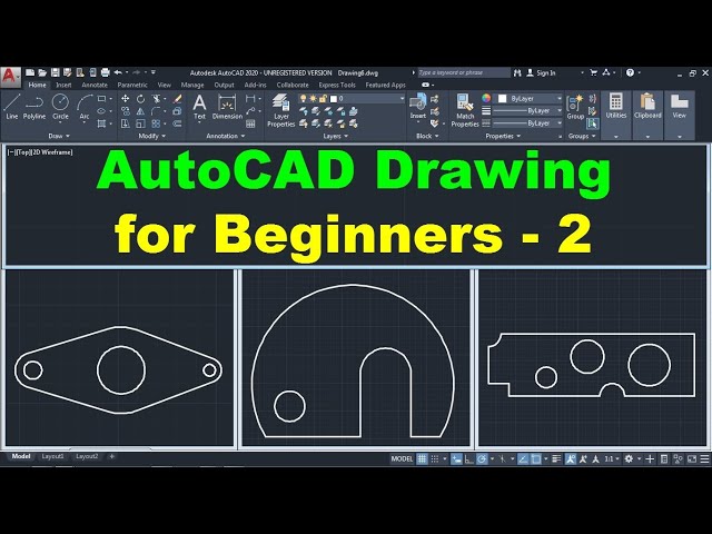 AUTOCAD 2D DRAWING FOR BEGINNER PDF - CADDEXPERT